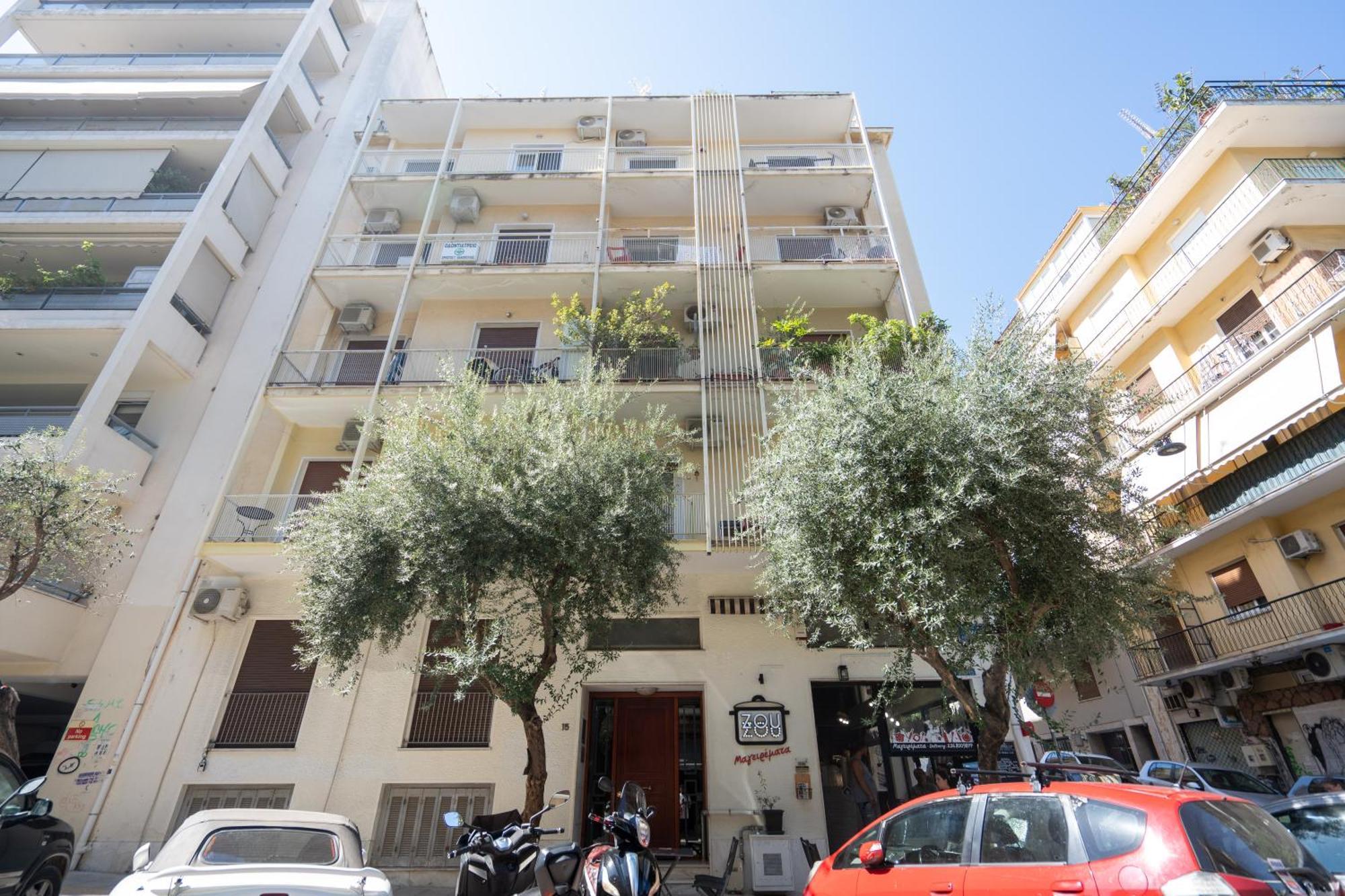 Sophisticated Modern Apt In Athens Center Esterno foto